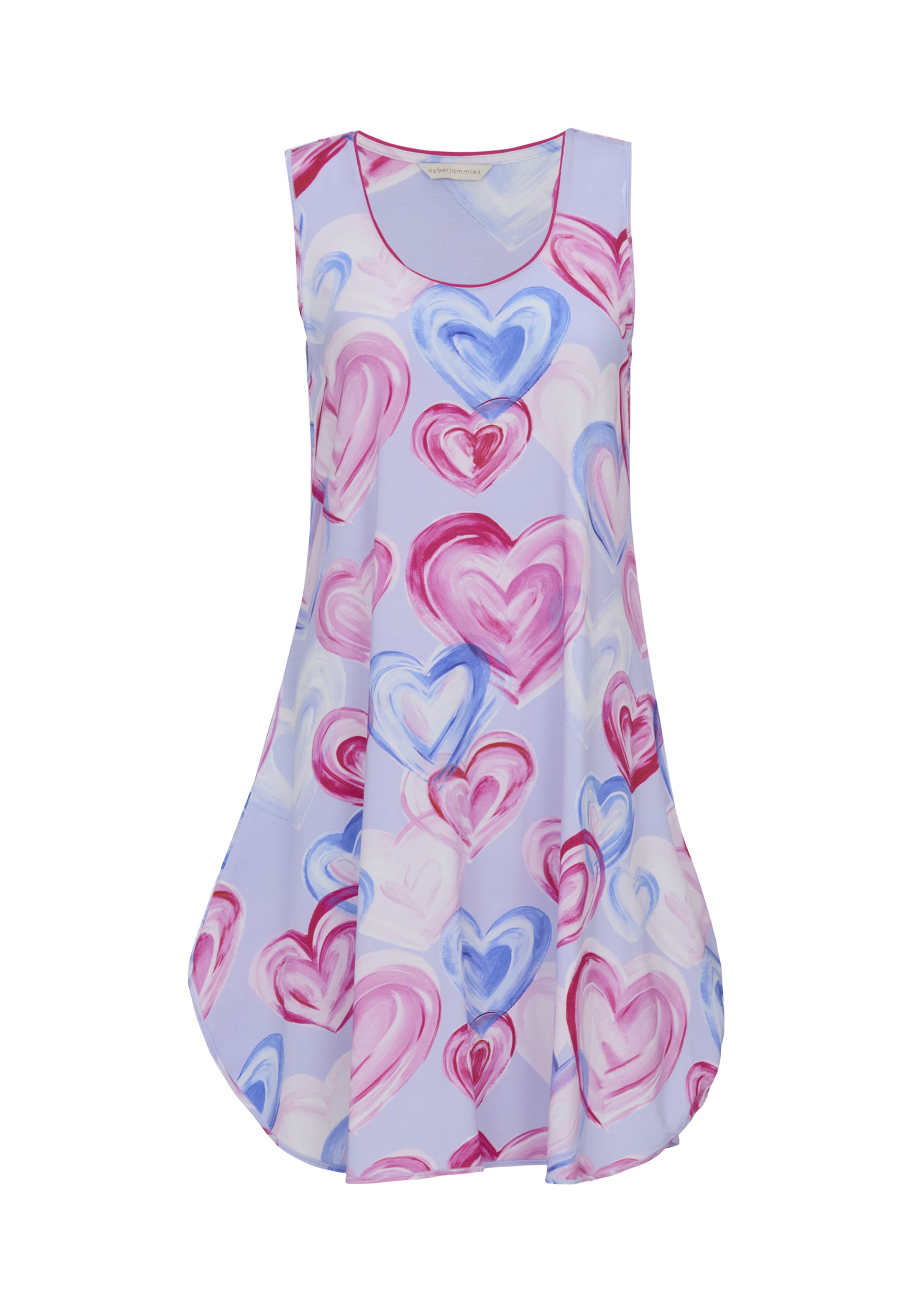 Cyberjammies Nachthemd 'Chloe' in Pink: Vorderseite