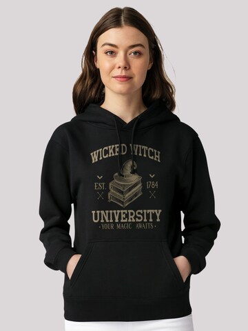 Pull-over 'Halloween University Wicked witch' F4NT4STIC en noir : devant