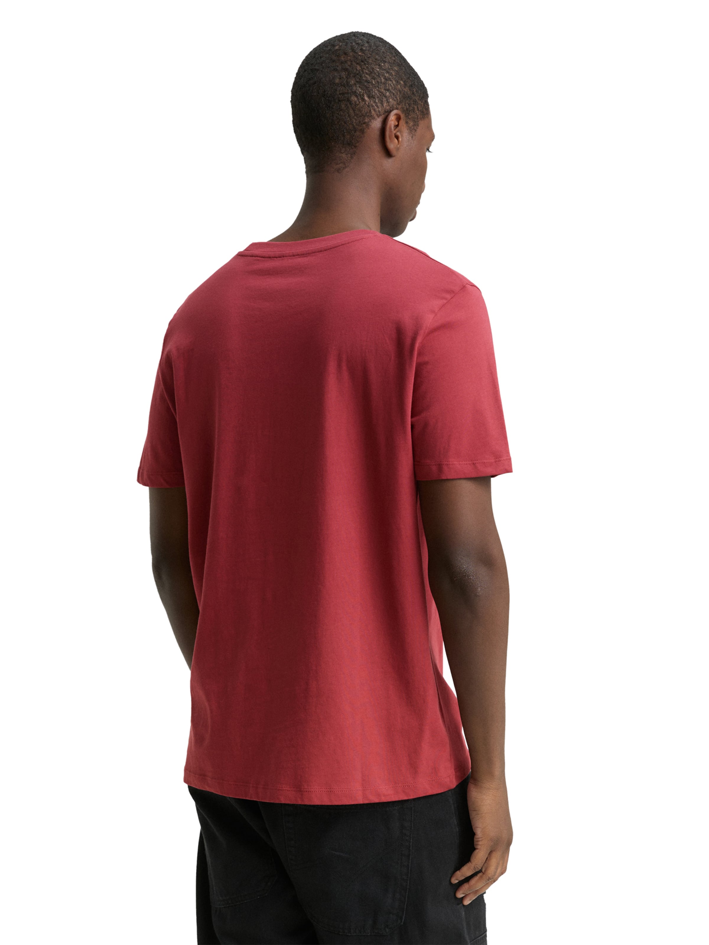 T-Shirt TOM TAILOR DENIM en rouge