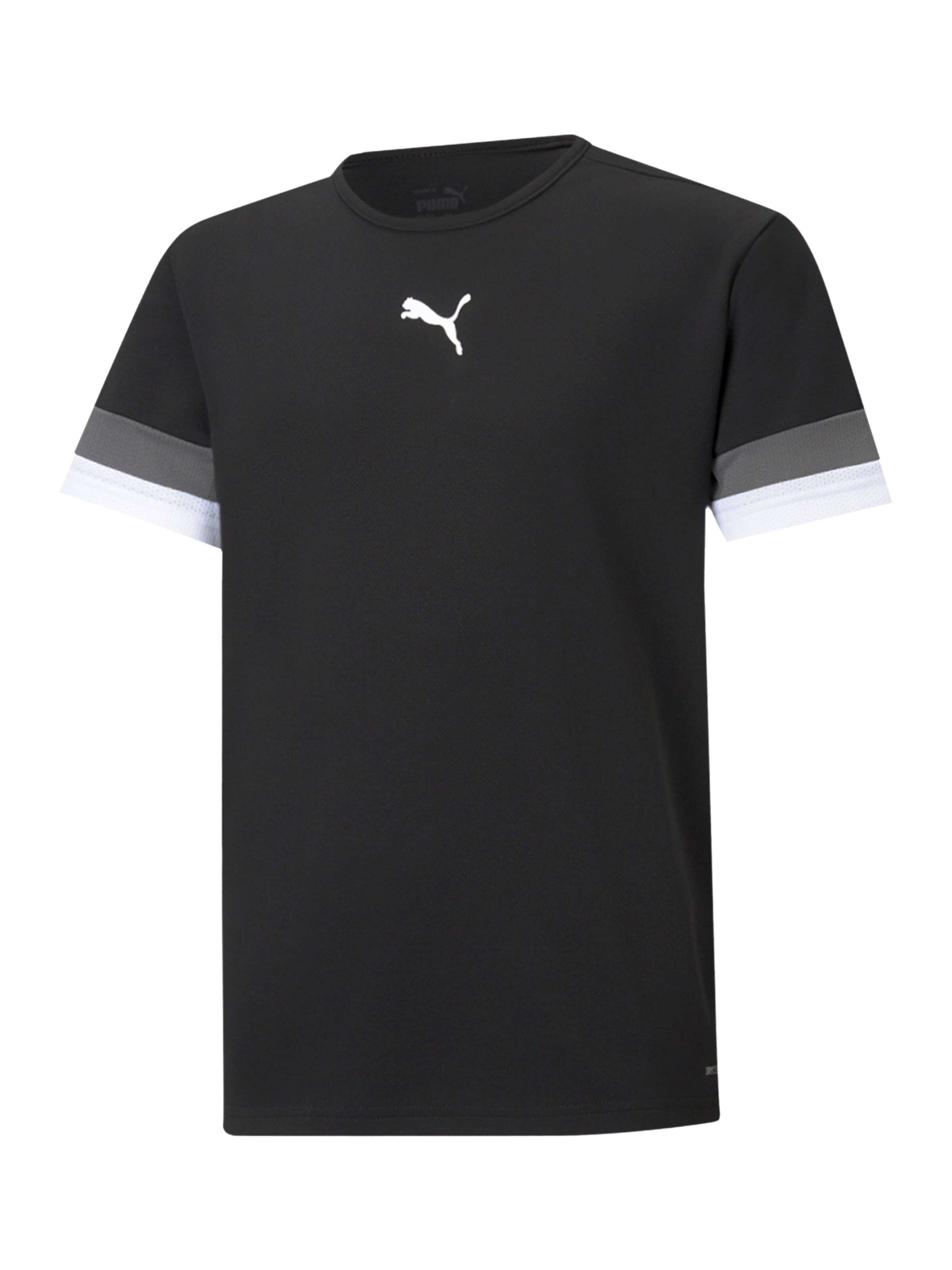 T-Shirt fonctionnel 'TeamRise' PUMA en noir : devant