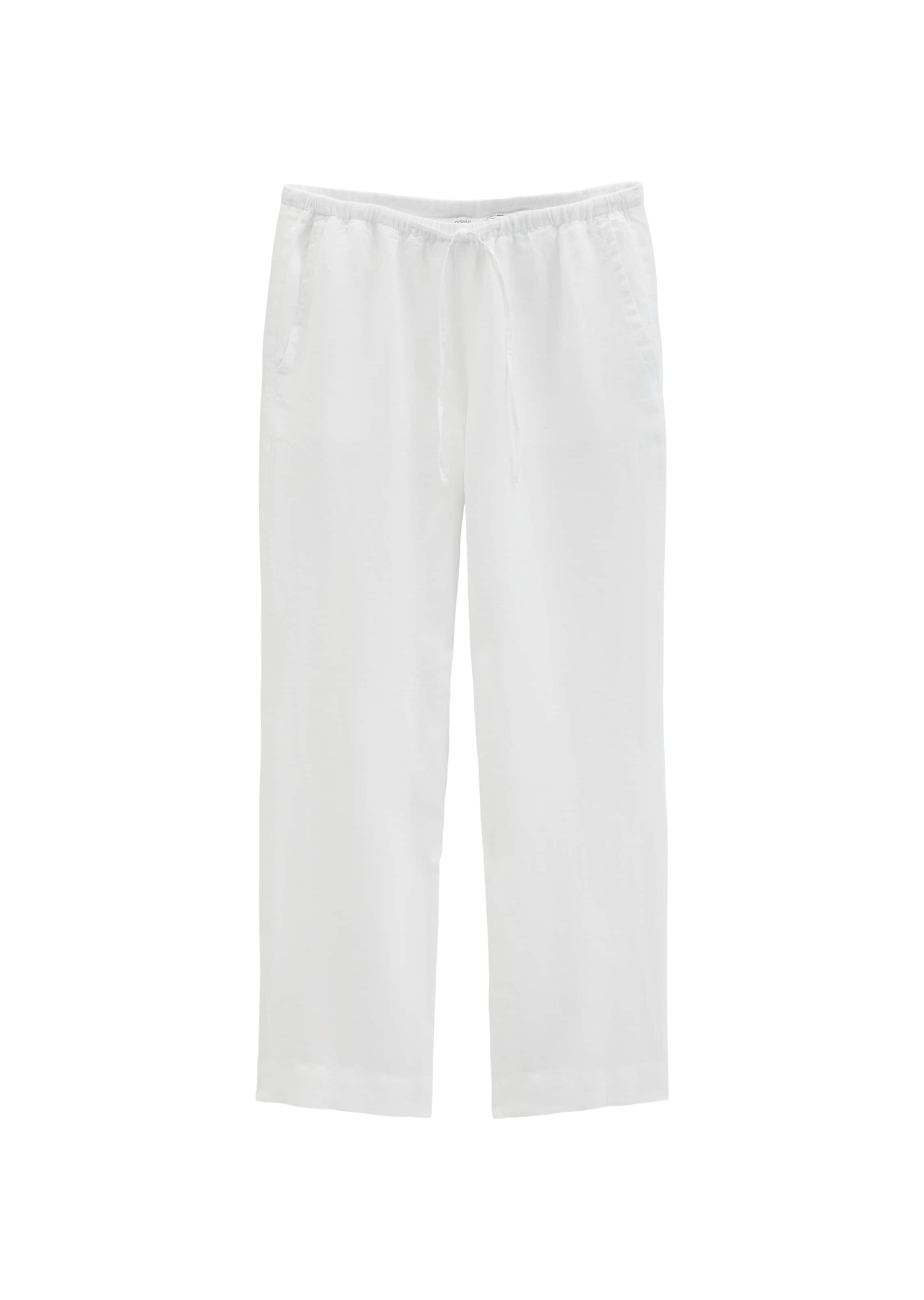 Marc O'Polo Broek in Wit: voorkant