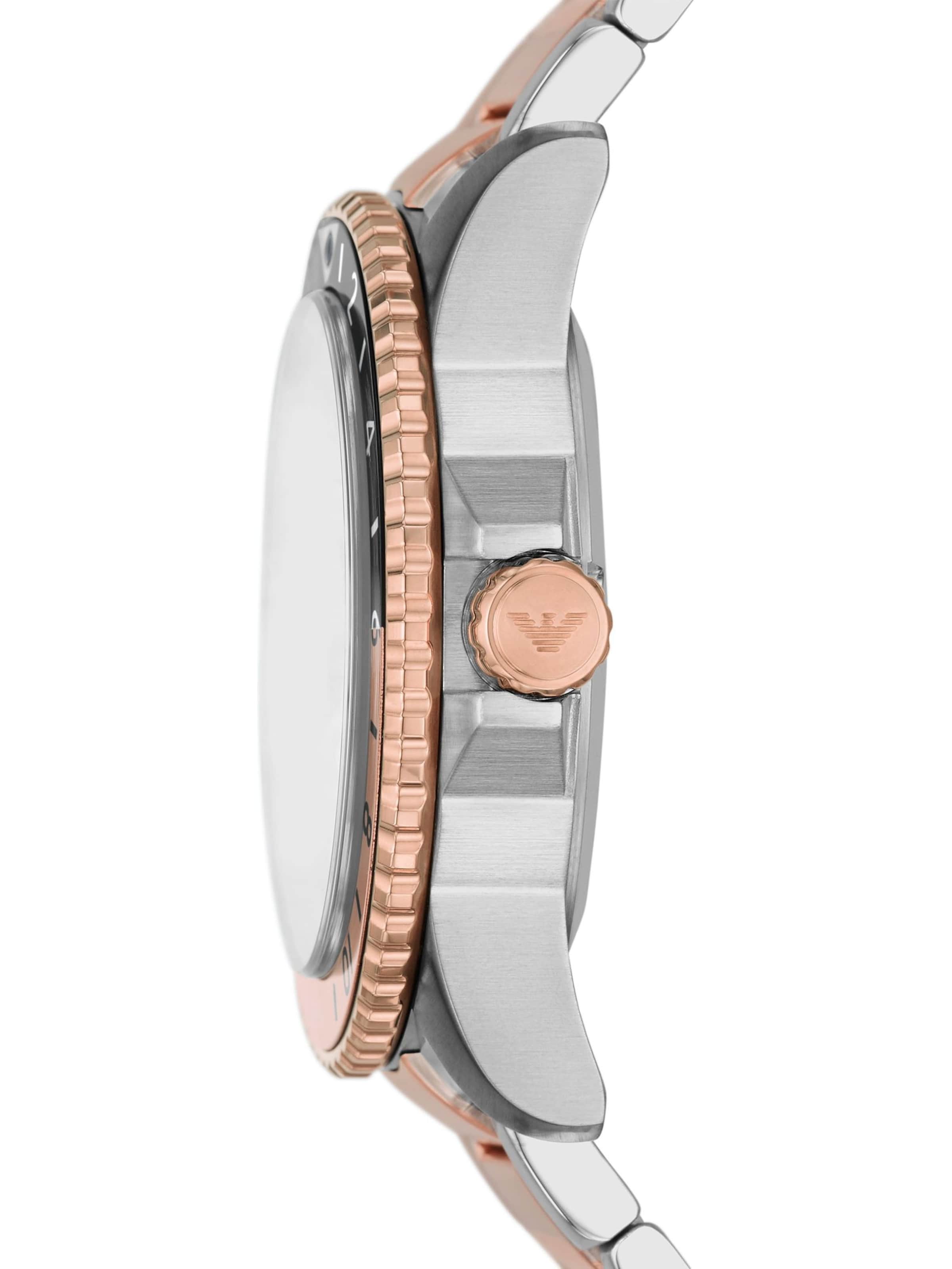 Emporio Armani Analoguhr in Silber