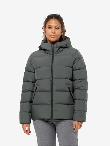 JACK WOLFSKIN Zunanja jakna 'FROZEN PALACE' | zelena barva: sprednja stran