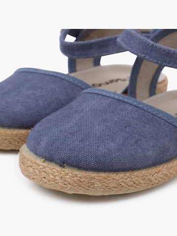 Pisamonas - Sandalias en azul