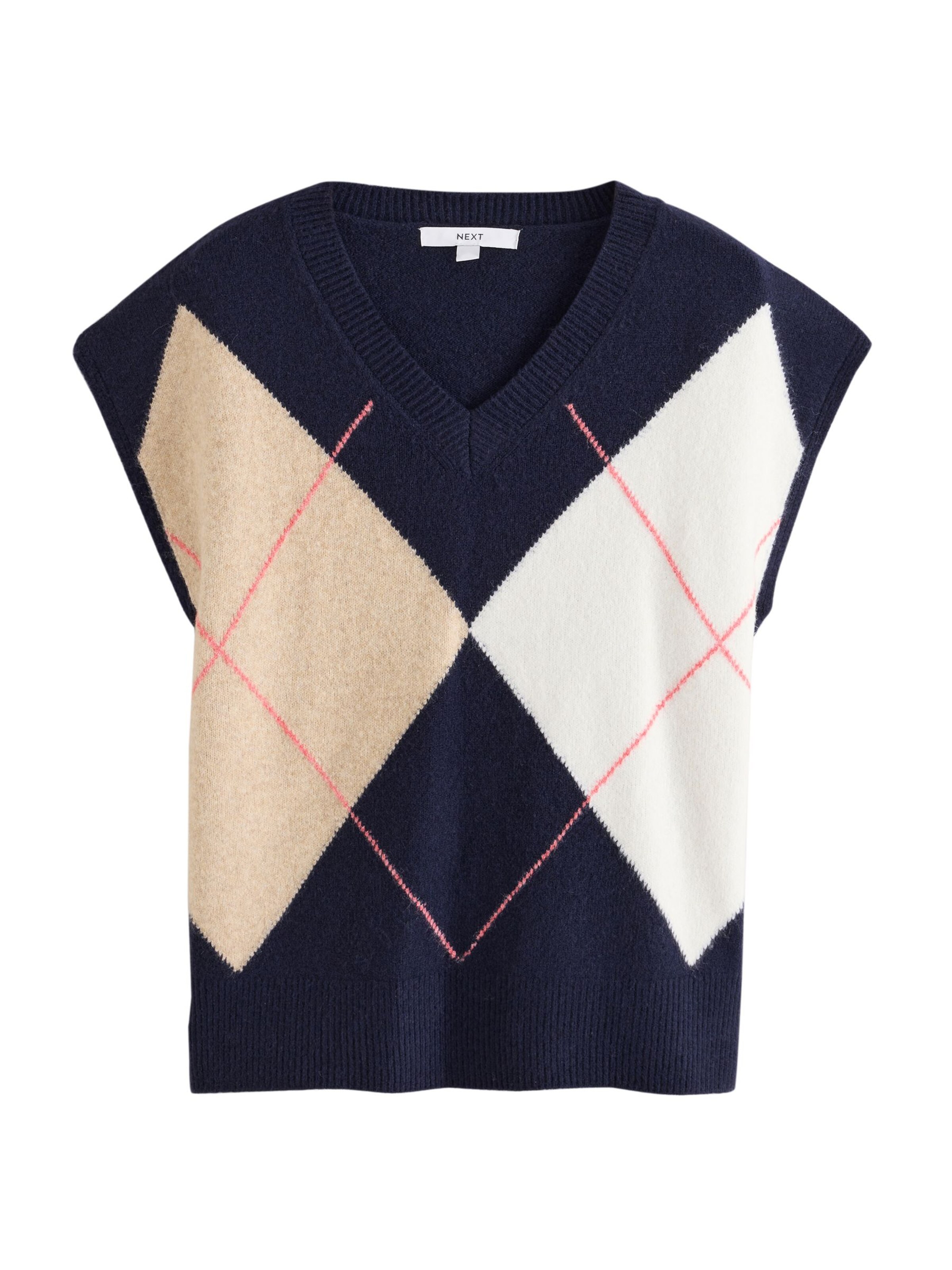 Next Trui in Blauw: voorkant