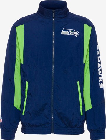 Fanatics Trainingsjacke 'Seattle Seahawks' in Blau: predná strana