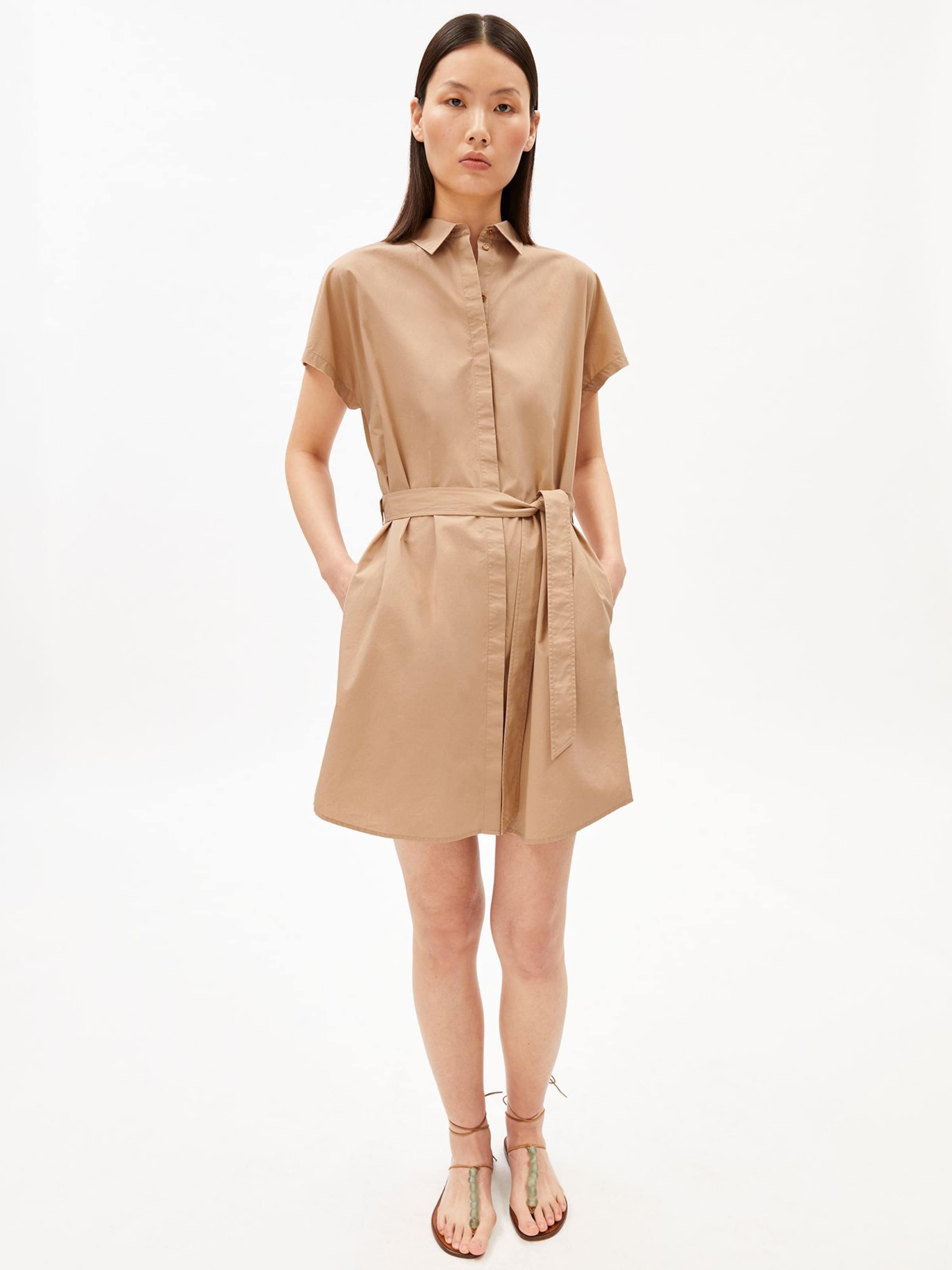 ARMEDANGELS Jurk 'LARISAANA' in Bruin