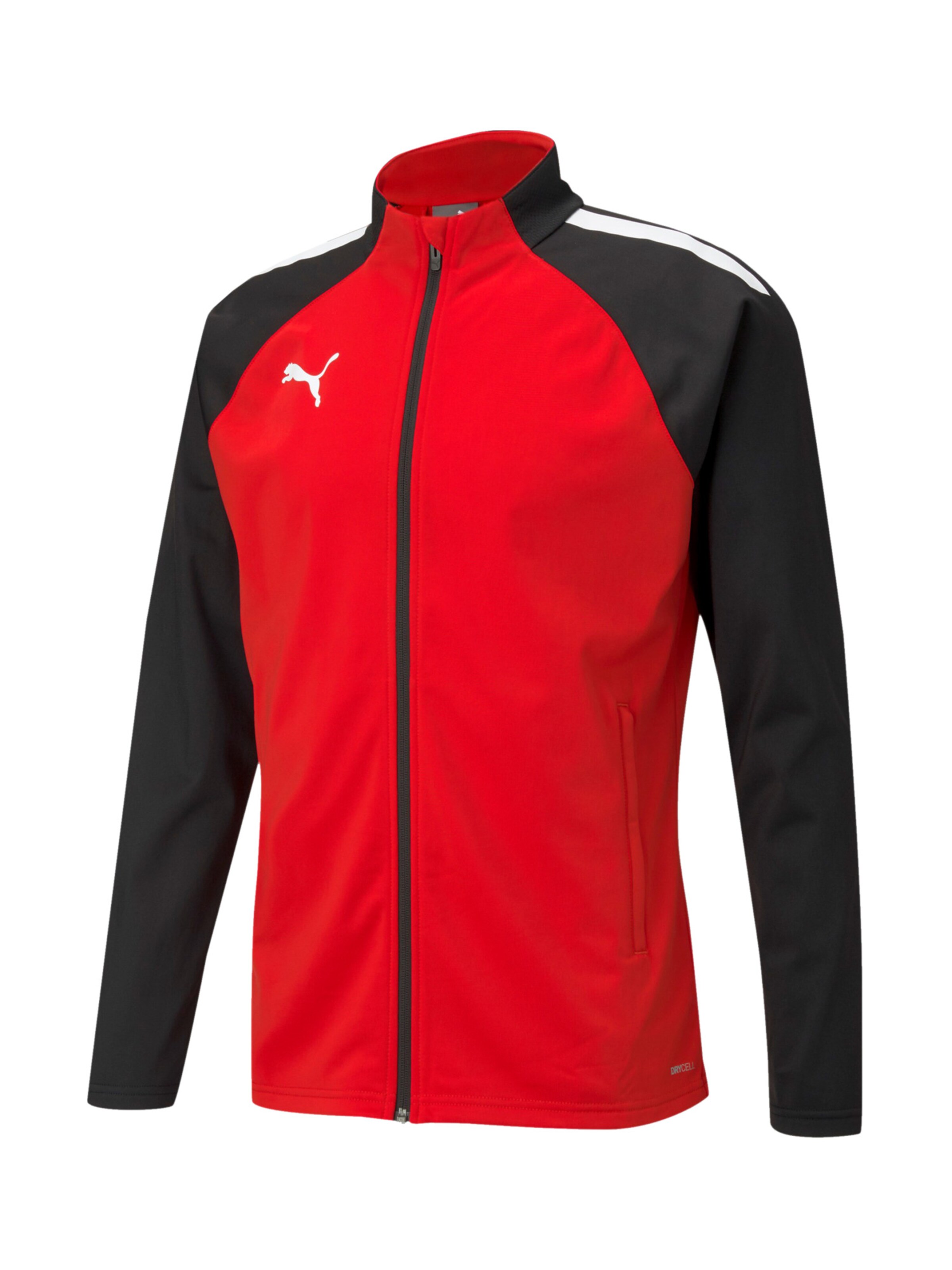 PUMA Sportjacke 'TeamLiga' in Rot: Vorderseite