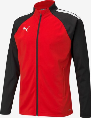 Veste de sport 'TeamLIGA' PUMA en rouge