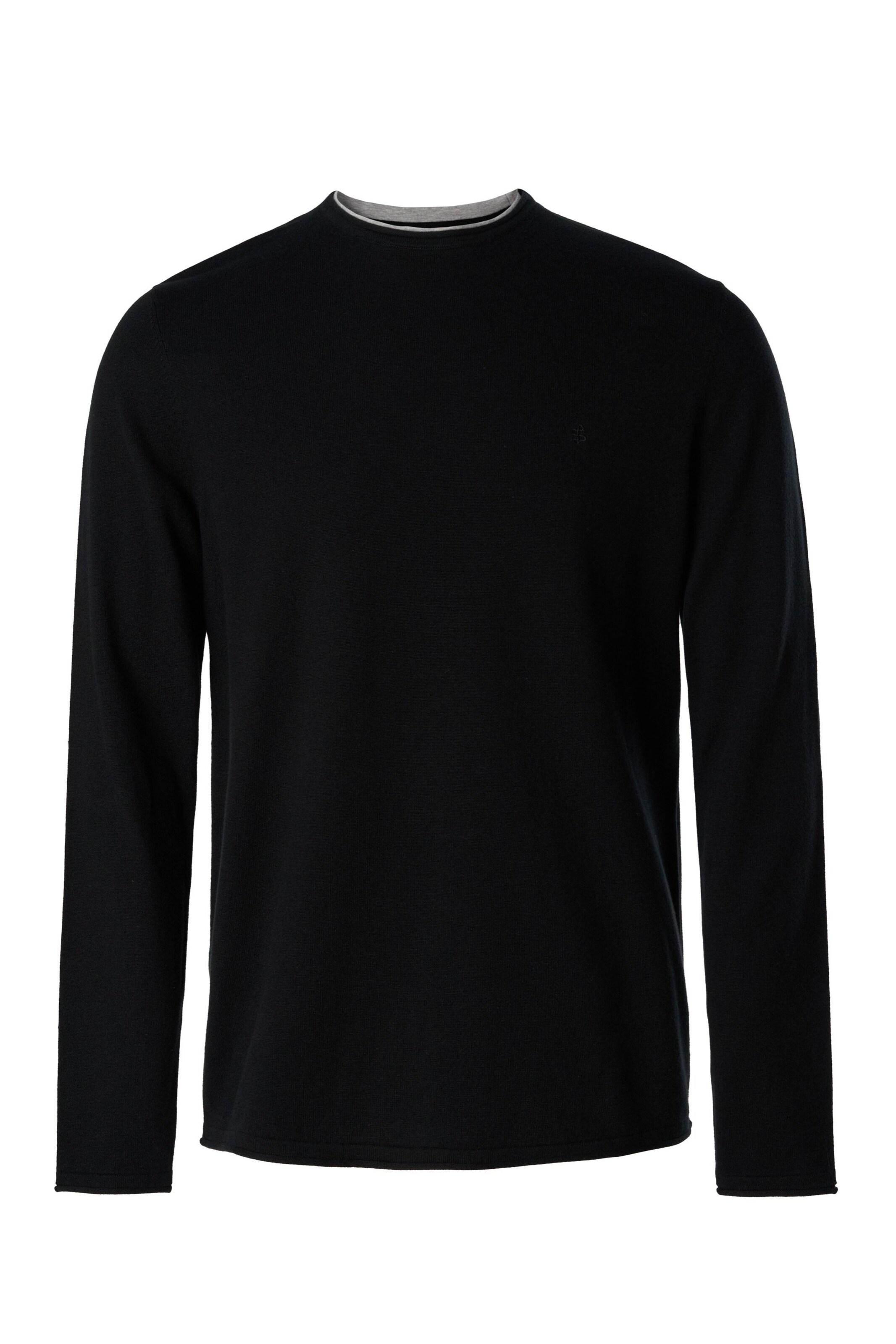 Pull-over Salsa Jeans en noir : devant