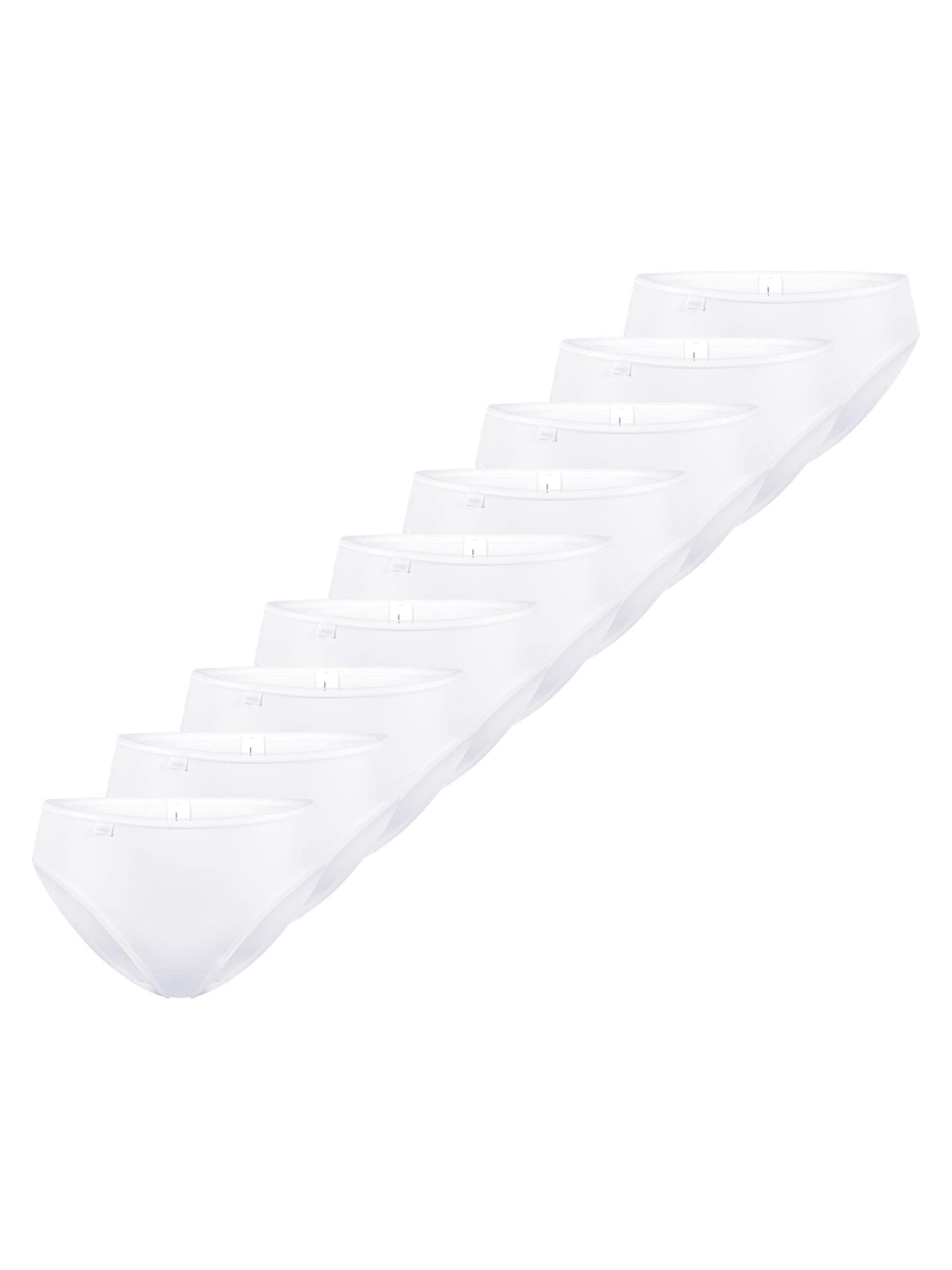 SLOGGI Slip '24/7 Cotton' in White: front