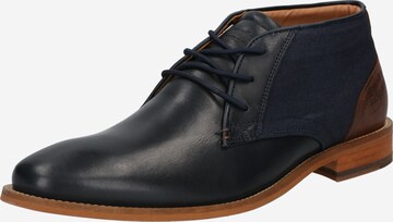 Chukka Boots BULLBOXER en bleu : devant