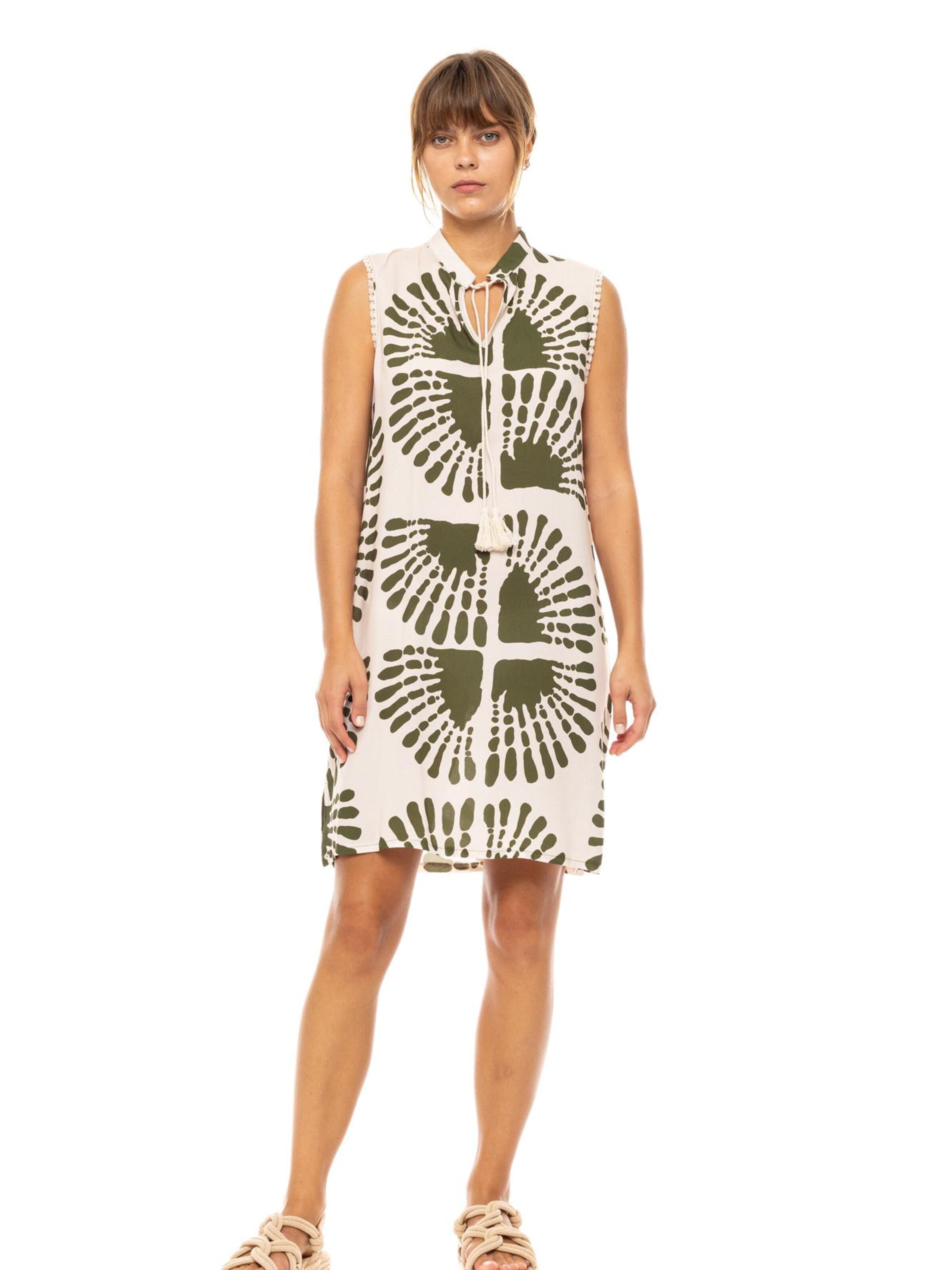 Pink Label Sommerkleid‌‌ in Beige: Vorderseite