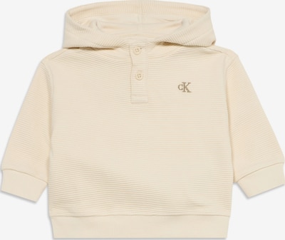 Calvin Klein Jeans Sweat en 56 en beige, Vue avec produit