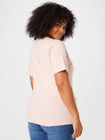 Calvin Klein Jeans Curve Póló - rózsaszín