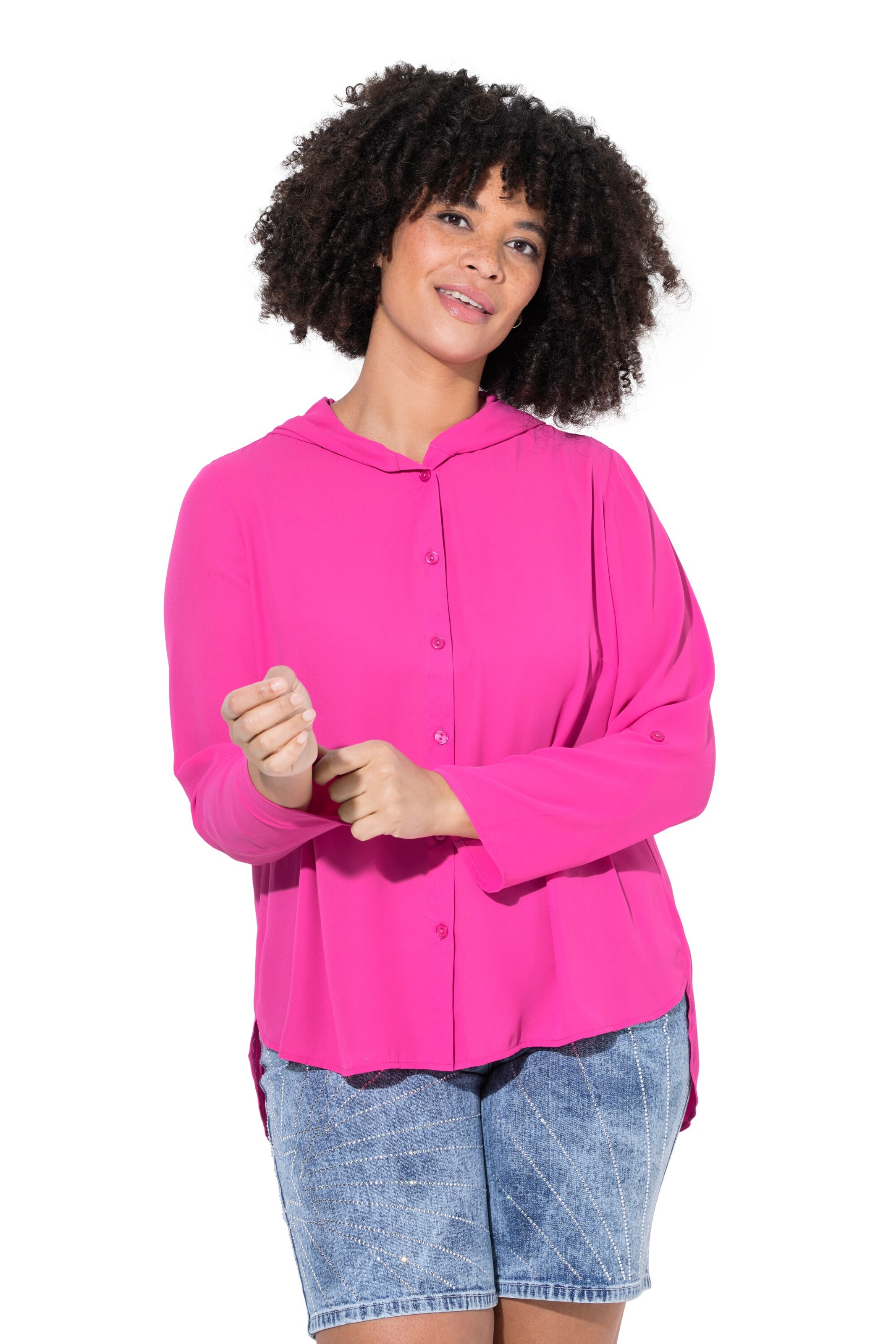 Angel of Style Blouse in Pink: front