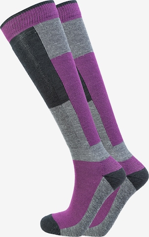 Whistler Sports socks 'Corsicana' in Purple: front