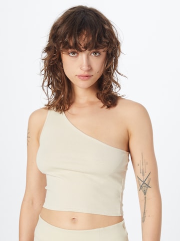 Urban Classics Top in Beige: voorkant