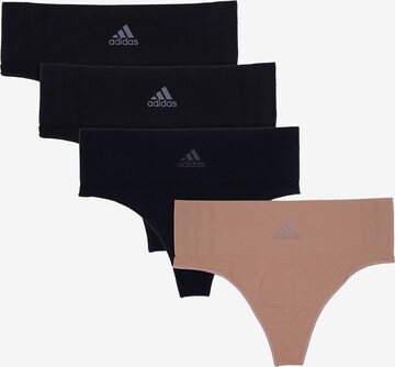 ADIDAS SPORTSWEAR Thong 'Seamless Fit' in Black: front