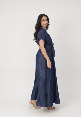 Elara Kleid in Blau