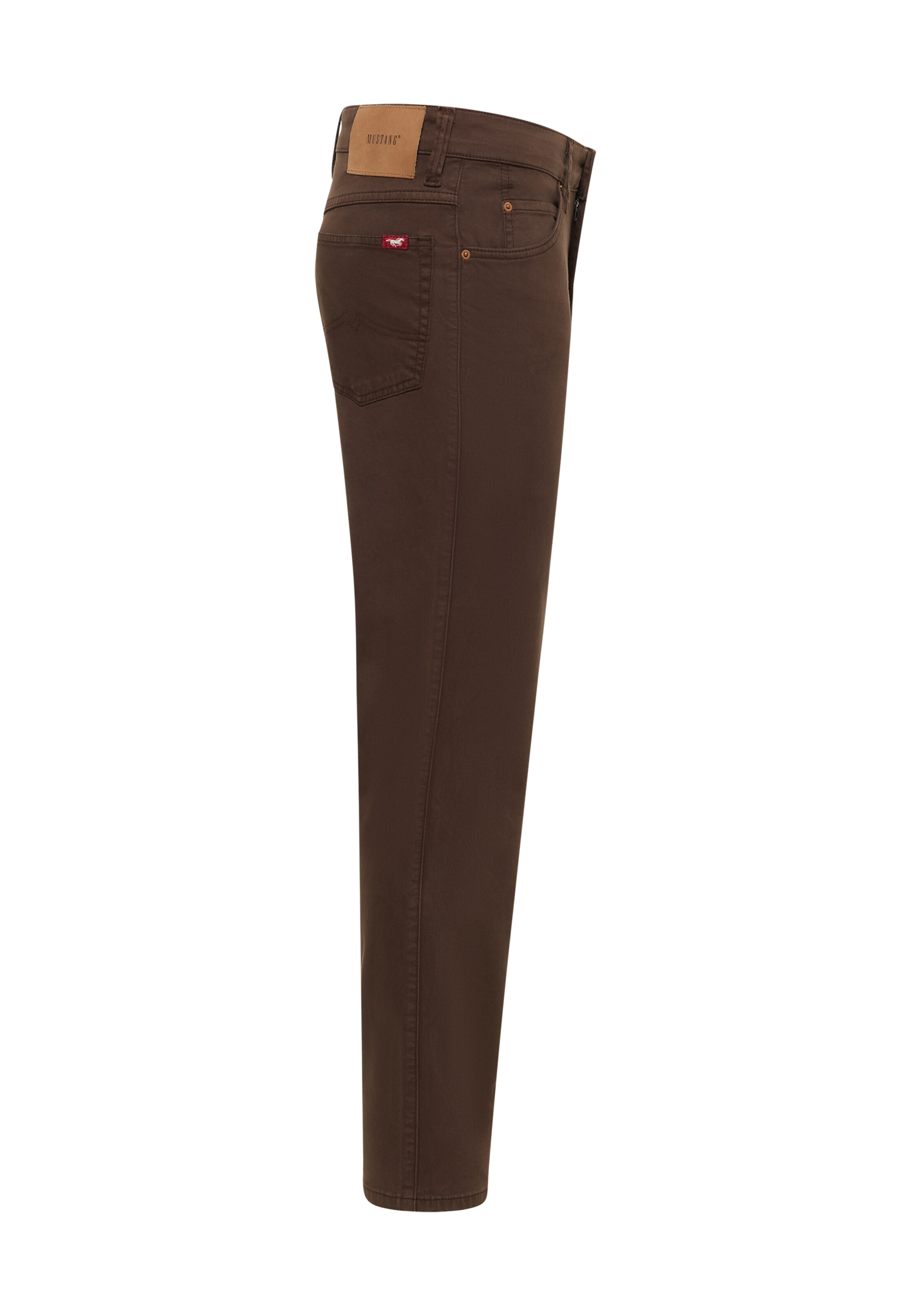 MUSTANG Regular Jeans ' Tramper ' in Braun