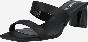 VERO MODA Papucs 'HELINA' - fekete: elől