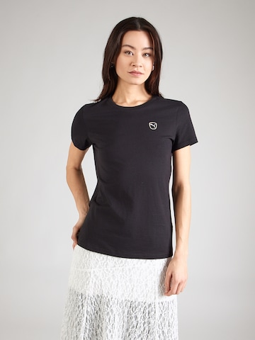 Tricou 'ESS ELEVATED' de la PUMA pe negru: față