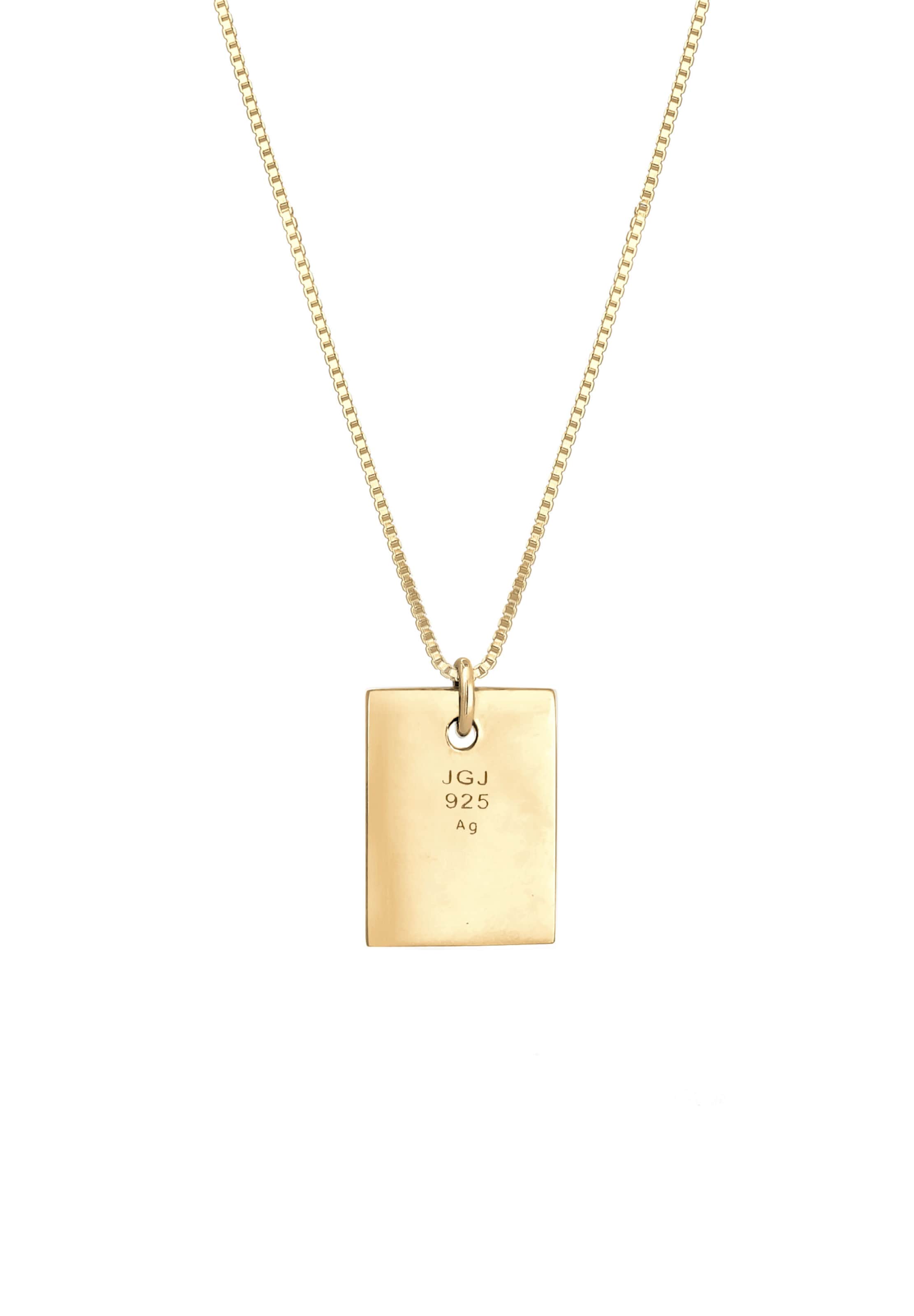 KUZZOI Ketting 'Dog Tag' in Goud
