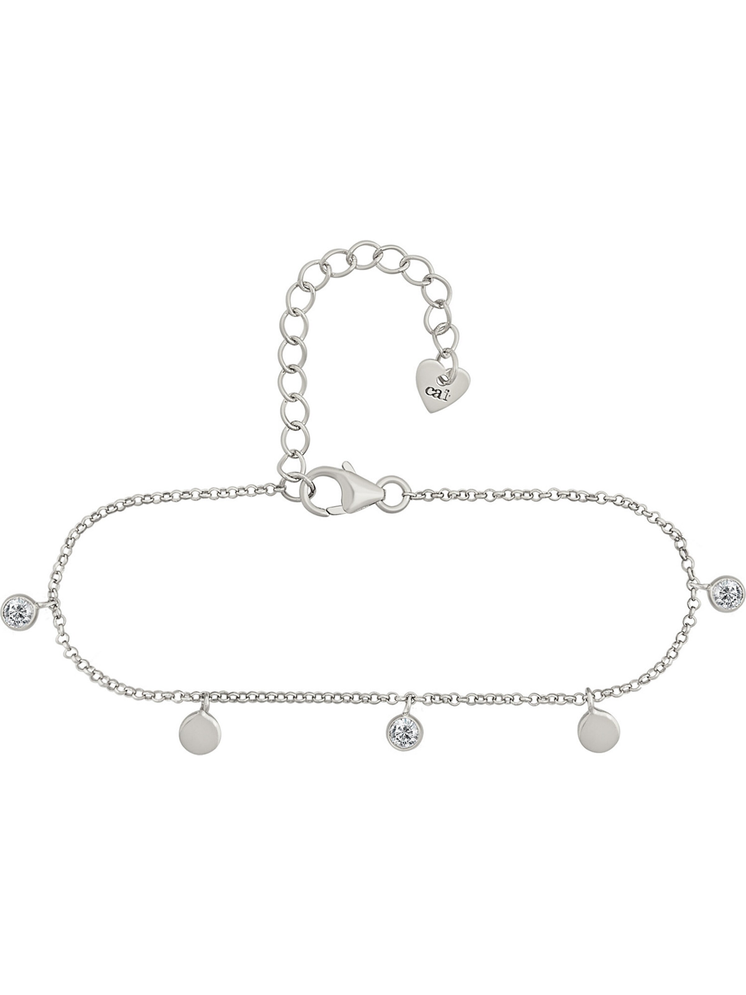 caï Bracelet in Silver: front