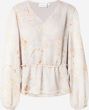 COMMA Blouse in Beige: voorkant