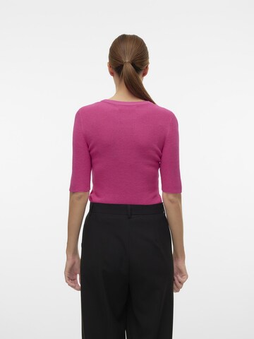 VERO MODA Sweater 'NEW LEXSUN' in Pink
