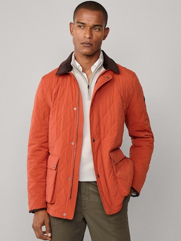 Hackett London Jacke in Orange: Vorderseite