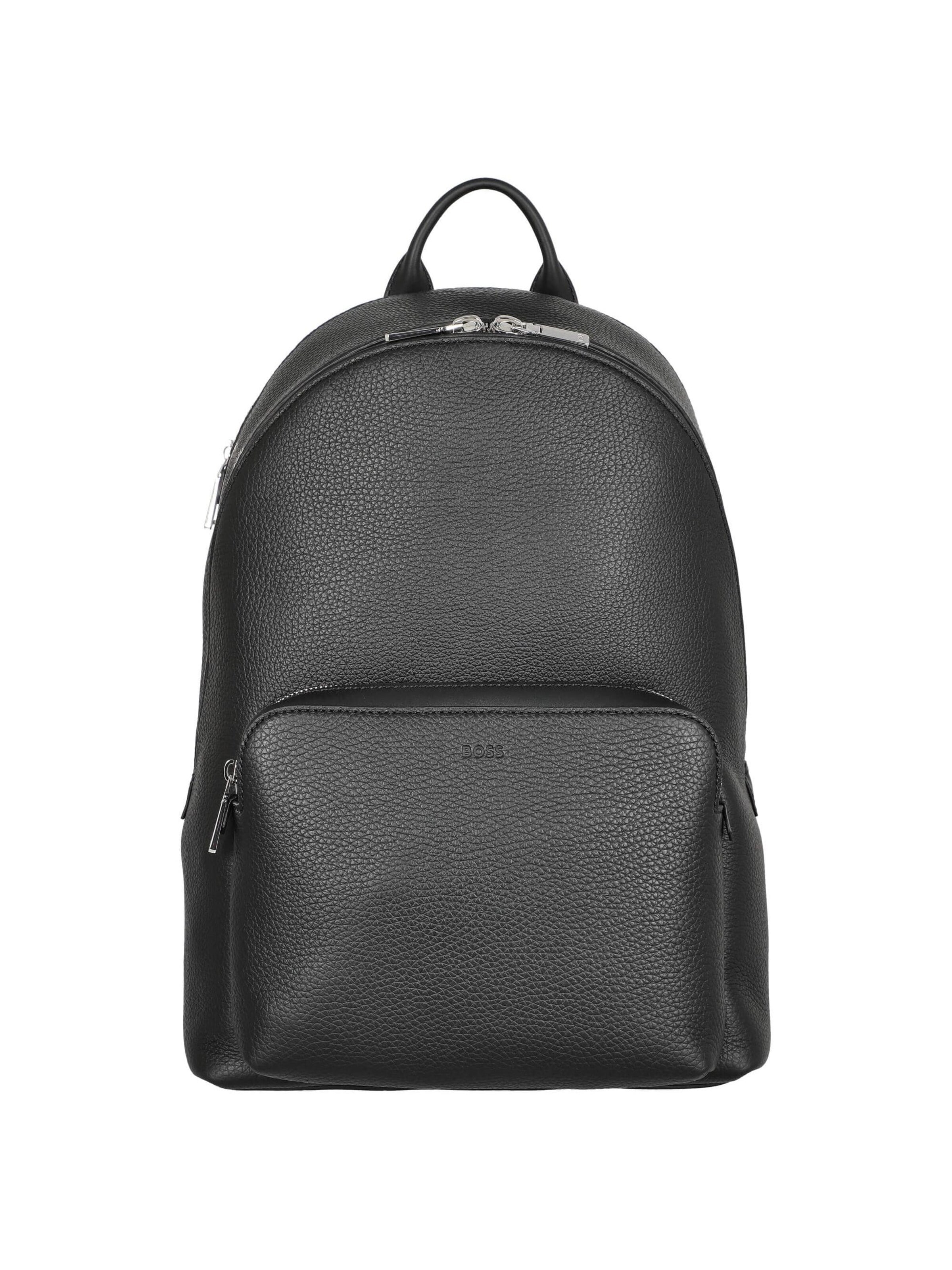 HUGO BOSS Rucksack‌‌‌‌‌‌‌‌‌‌ in Schwarz: Vorderseite