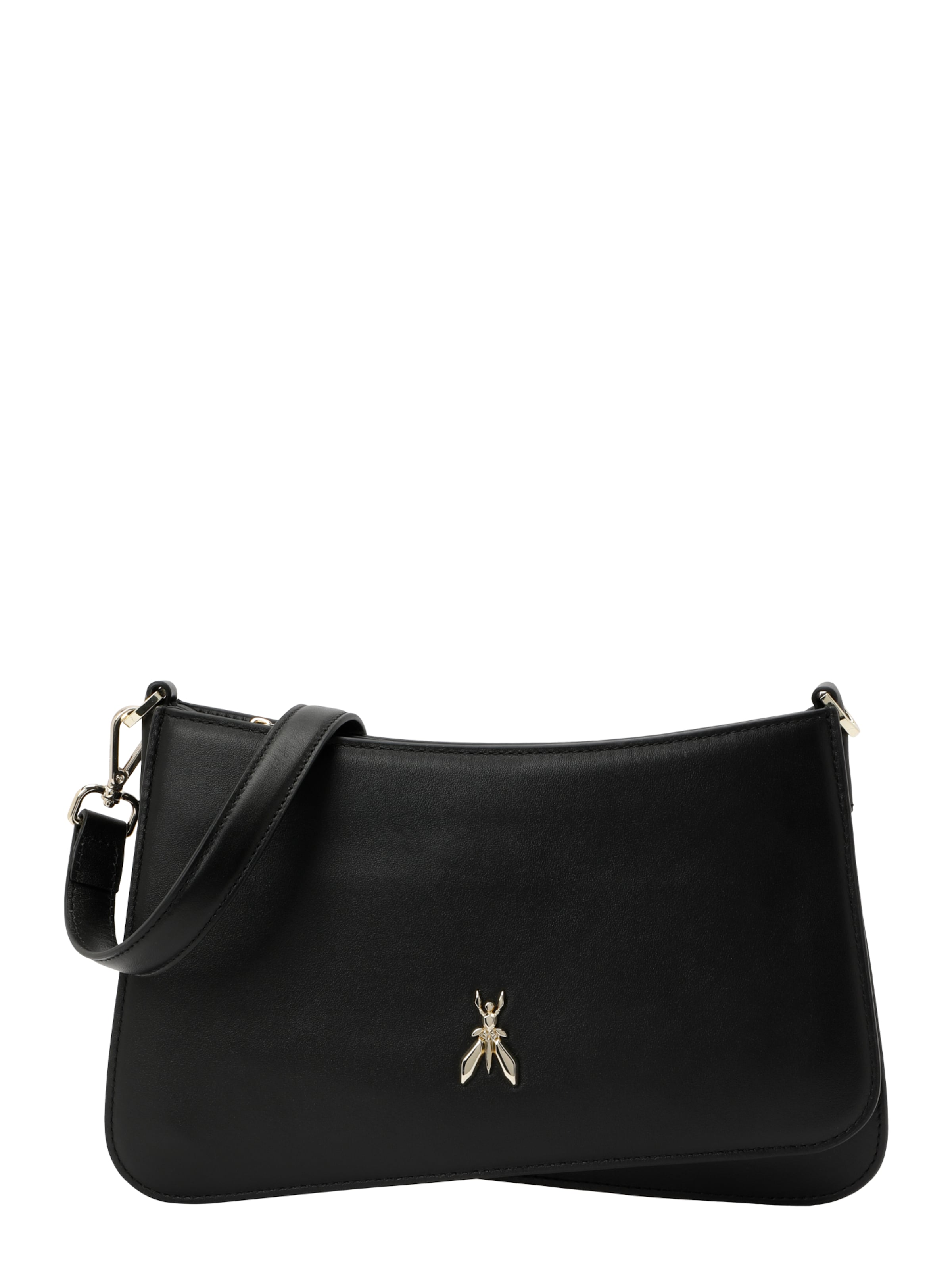 PATRIZIA PEPE Umhängetasche in Schwarz: Vorderseite