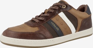 PANTOFOLA D'ORO Sneakers ' Soverato' in Brown: front