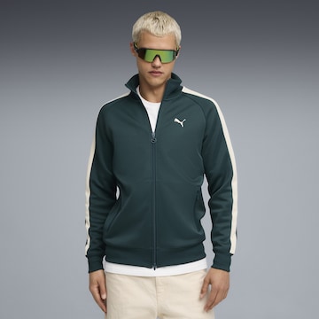 PUMA Training jacket 'T7 Always On' in Green: front