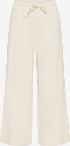 ICHI - Loosefit Pantalón en beige: frente