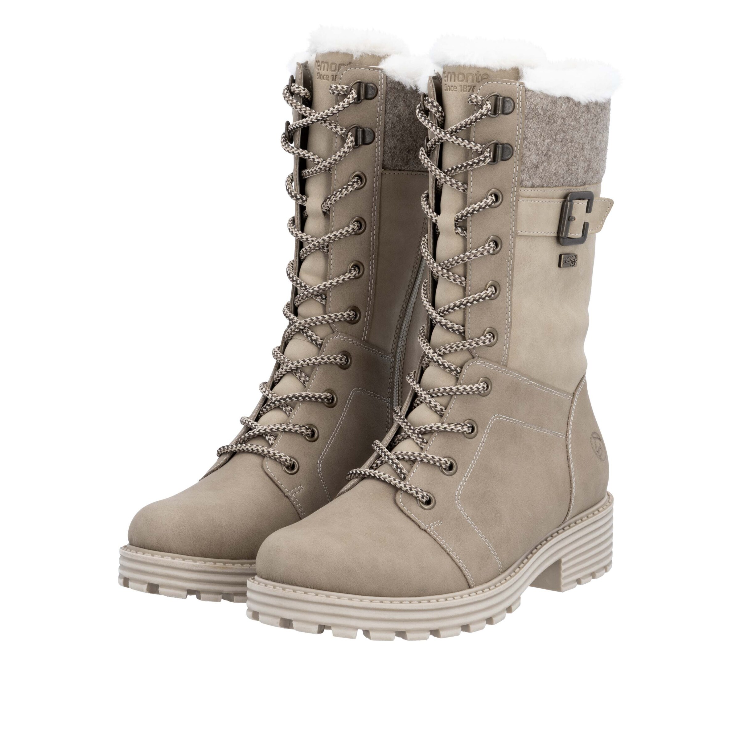 REMONTE Veterlaarsjes in Beige