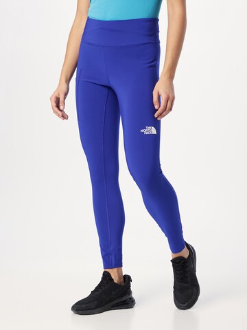 THE NORTH FACE Regular Sporthose in Blau: predná strana