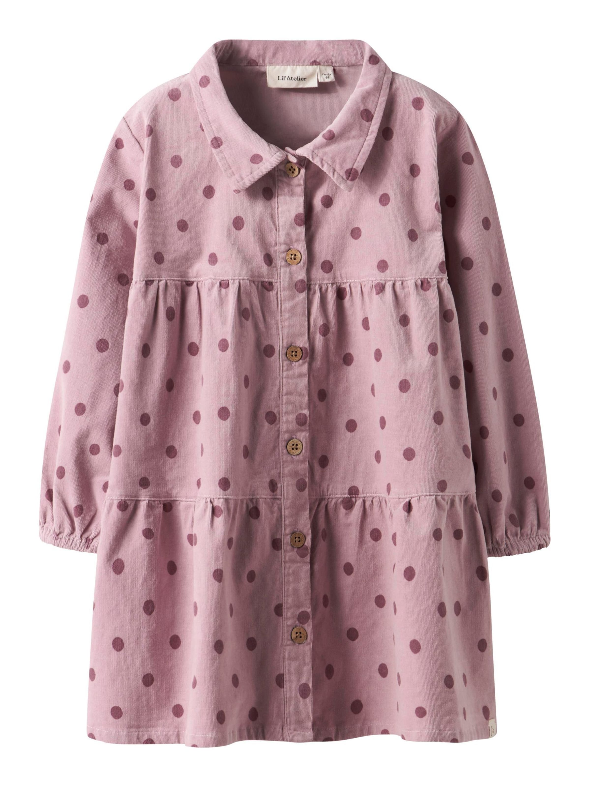Robe Lil'Atelier en rose : devant