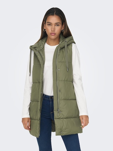 Gilet 'Asta' ONLY en vert