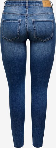 JDY Skinny Jeans 'BLUME' in Blauw
