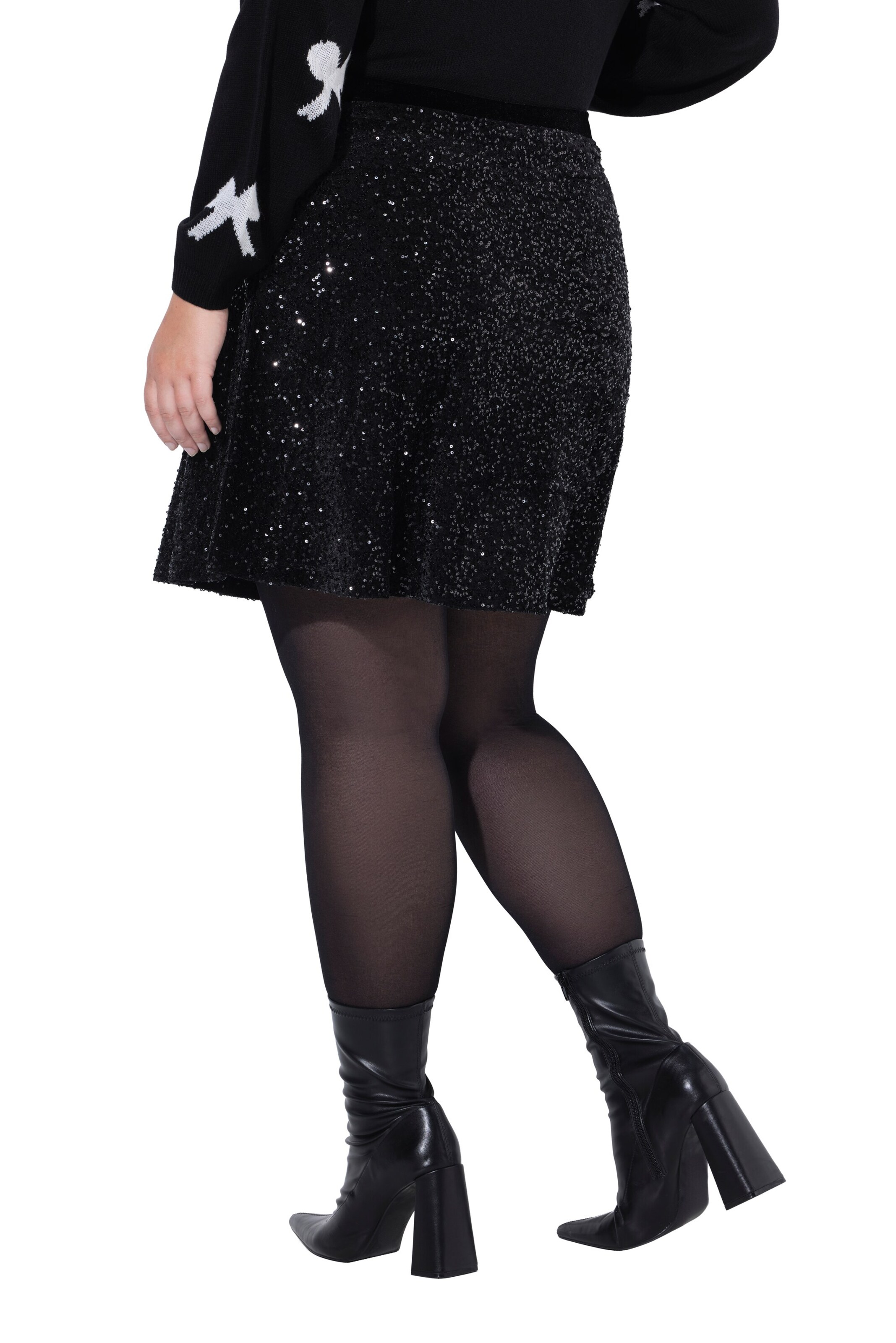 MIAMODA Rock in Schwarz