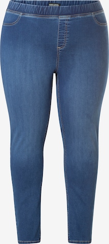 BASE LEVEL CURVY Jeggings 'Tessa' in Blue: front