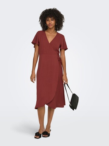 ONLY - Vestido 'ONLLuca' en rojo