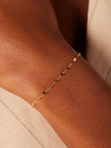 Lucardi Armband 'Klassisch' in Goud: voorkant