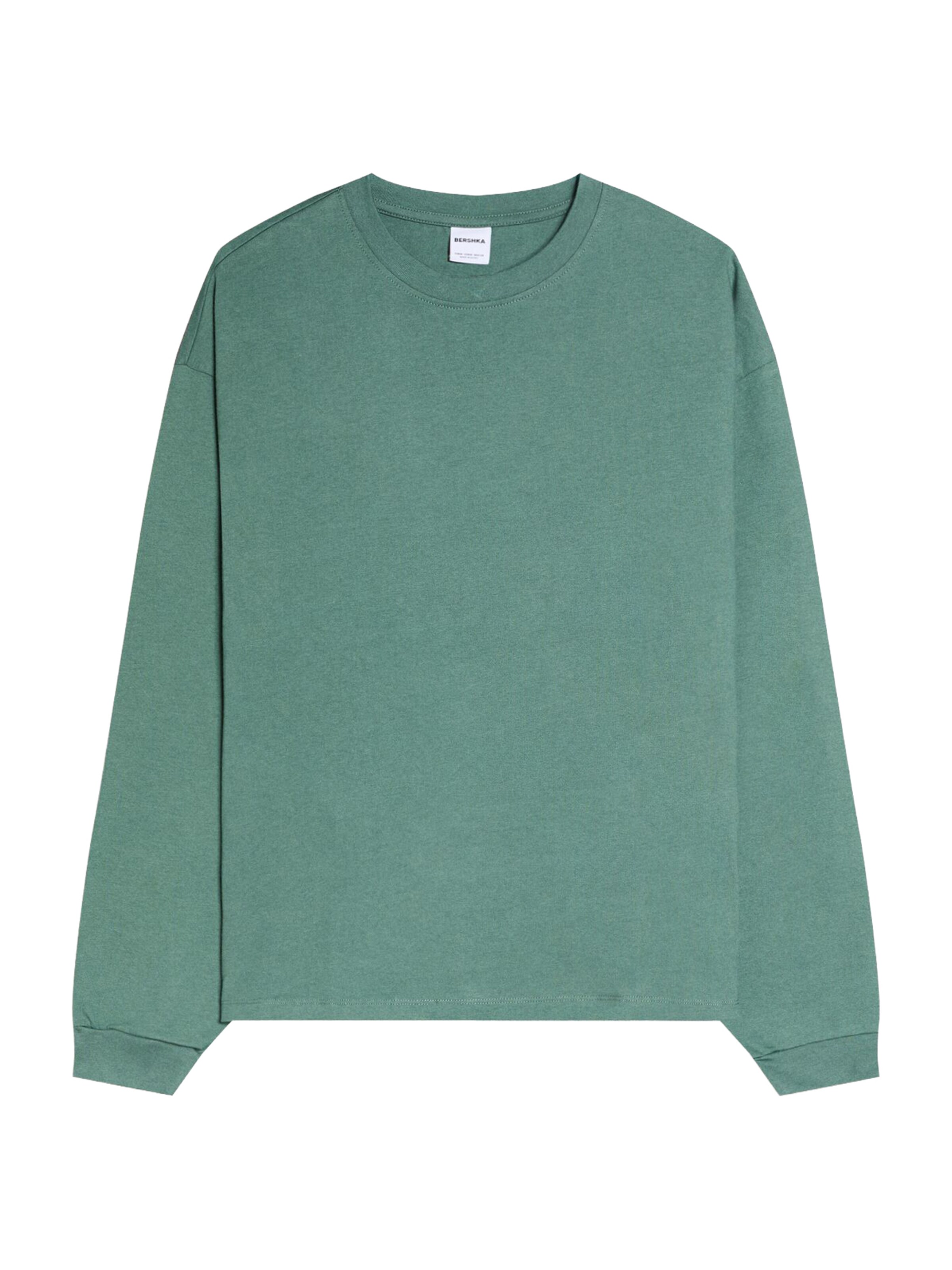 Bershka Póló - zöld: elől