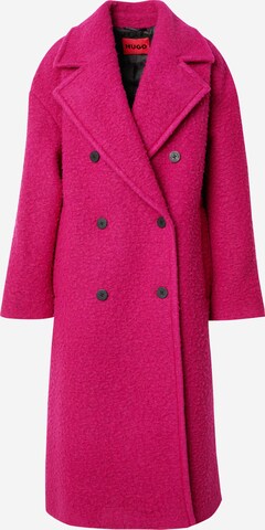 Manteau mi-saison 'Maulolo' HUGO en rose : devant