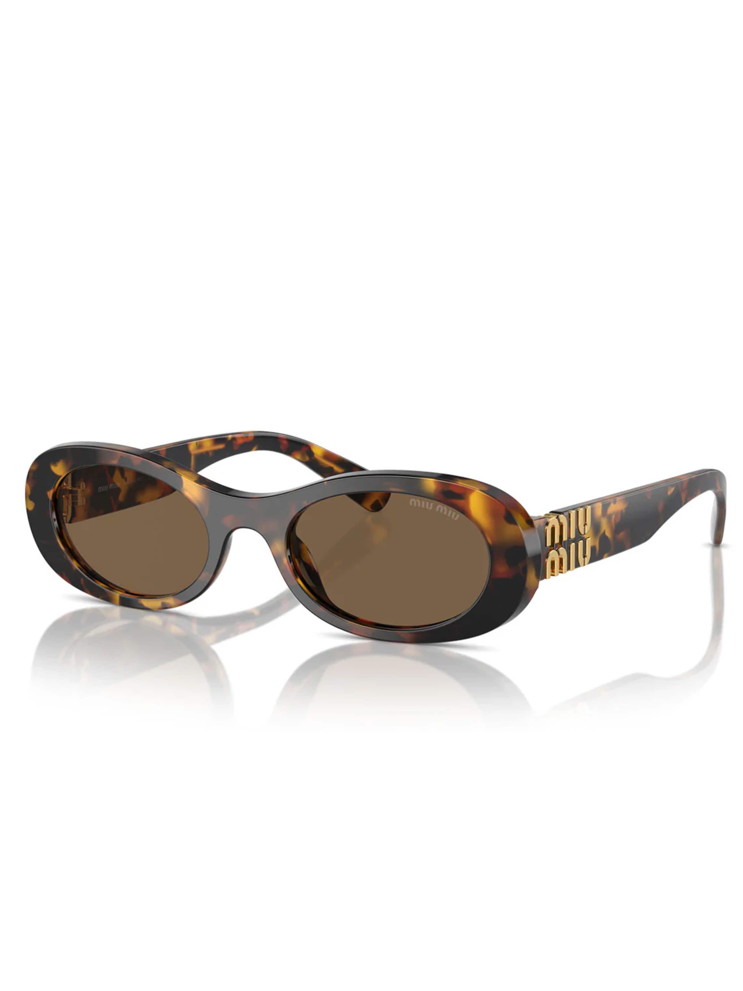 Lunettes de soleil 'Marrone Scuro Donna' Miu Miu en marron