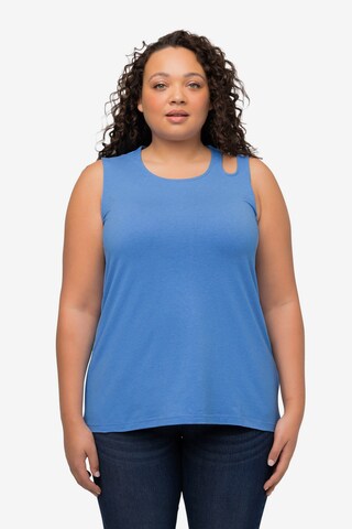 Ulla Popken Shirt in Blauw: voorkant